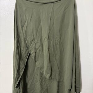 Elegant Olive Green Women's Skirt